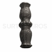 Cuello Francés de Fierro vaciado modelo 4281 (Medida: 125 x 38 x16mm) para 5/8" redondo