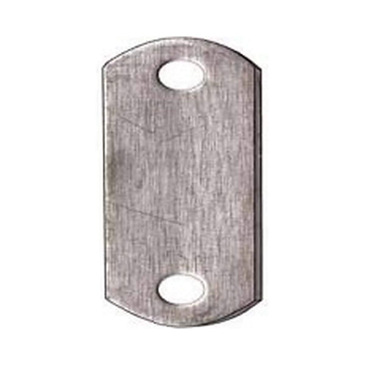 Oreja 1-1/2" x 3-1/2" doble perforación