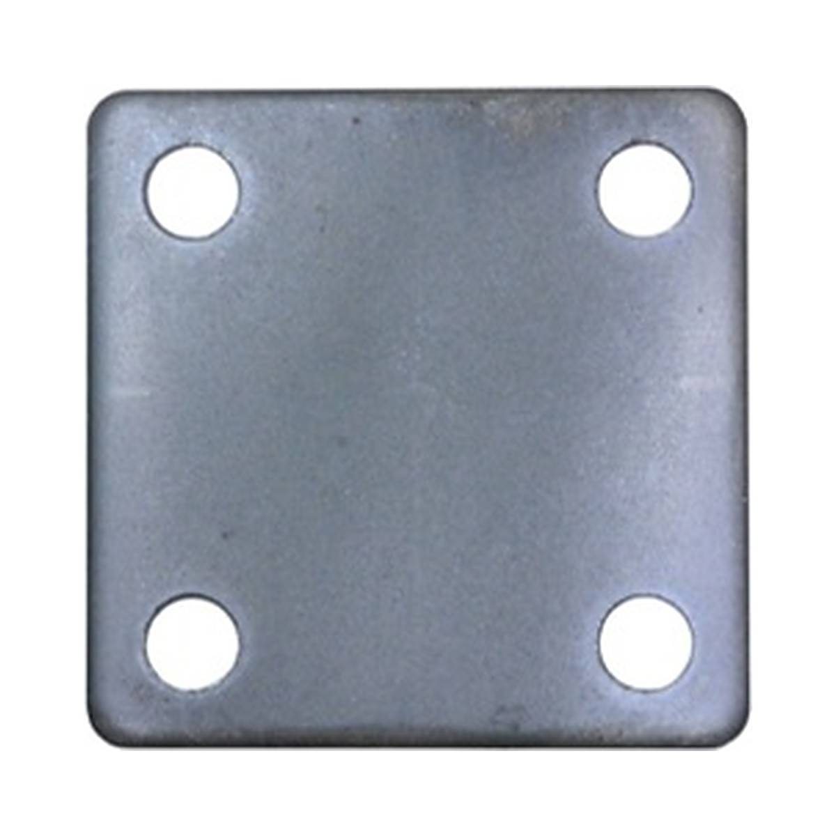 Placa perforada 4" x 4". Espesor 5/32"