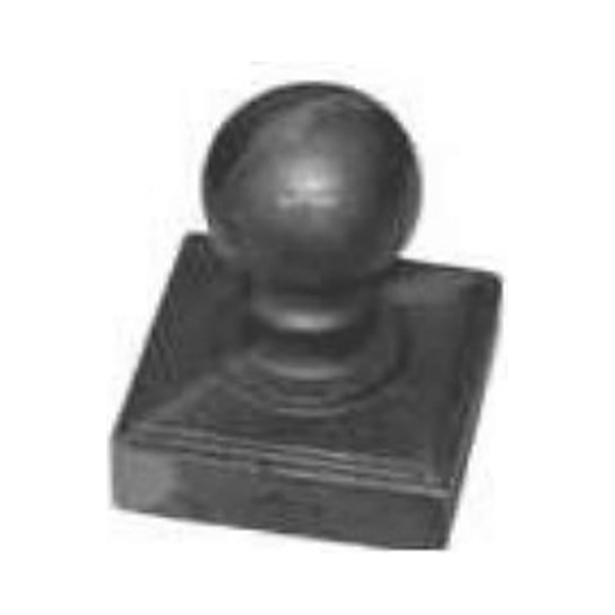 Tapón con bola fierro vaciado 1"