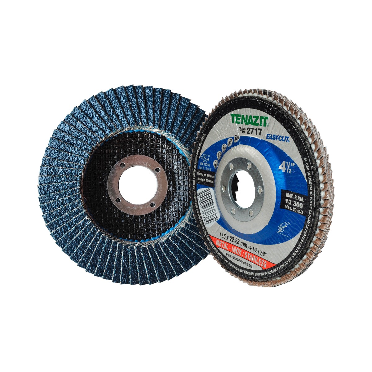 Disco laminado 4-1/2 #60 Austromex 2717