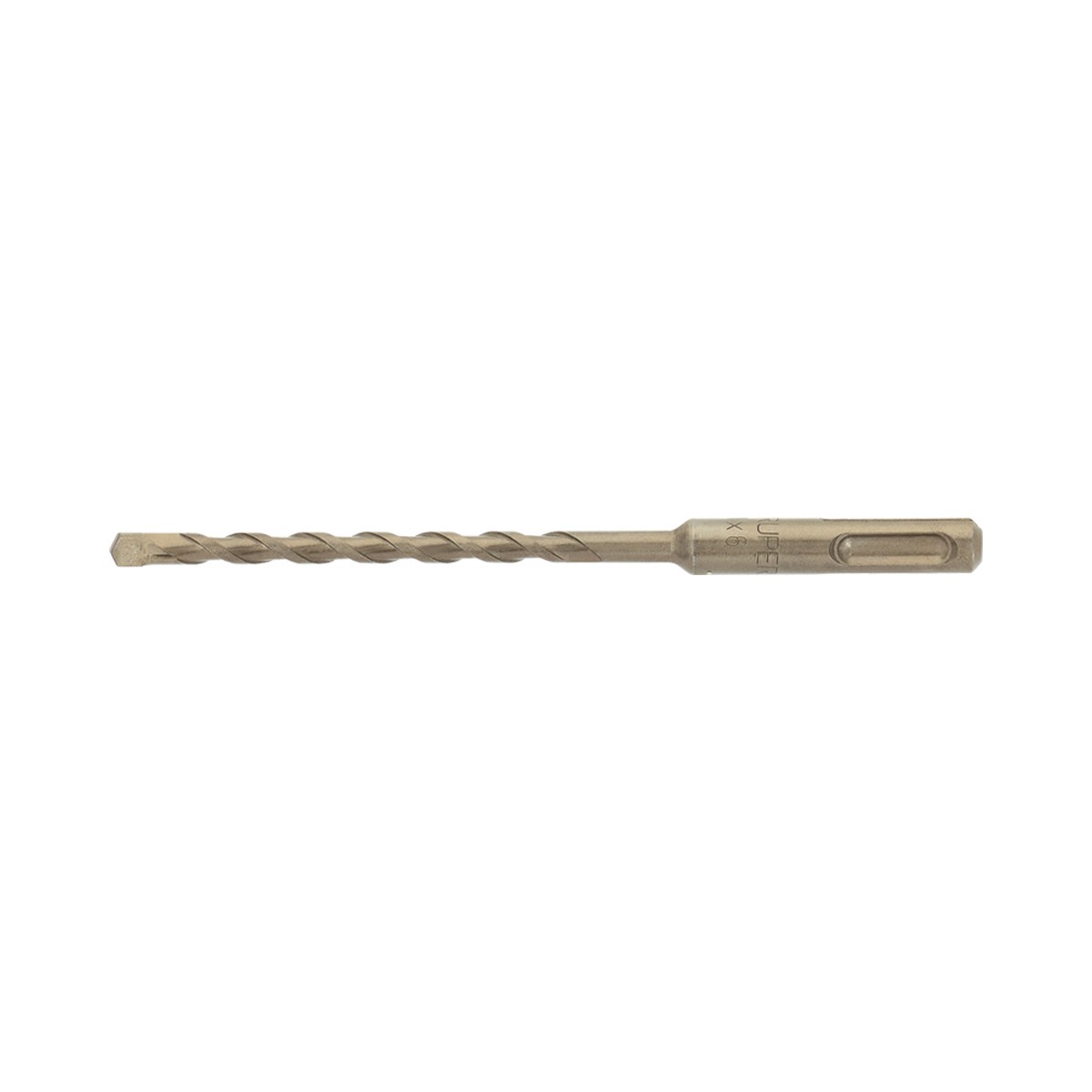 Broca SDS Plus 1/4 x 6", Truper (Cód: 11264)