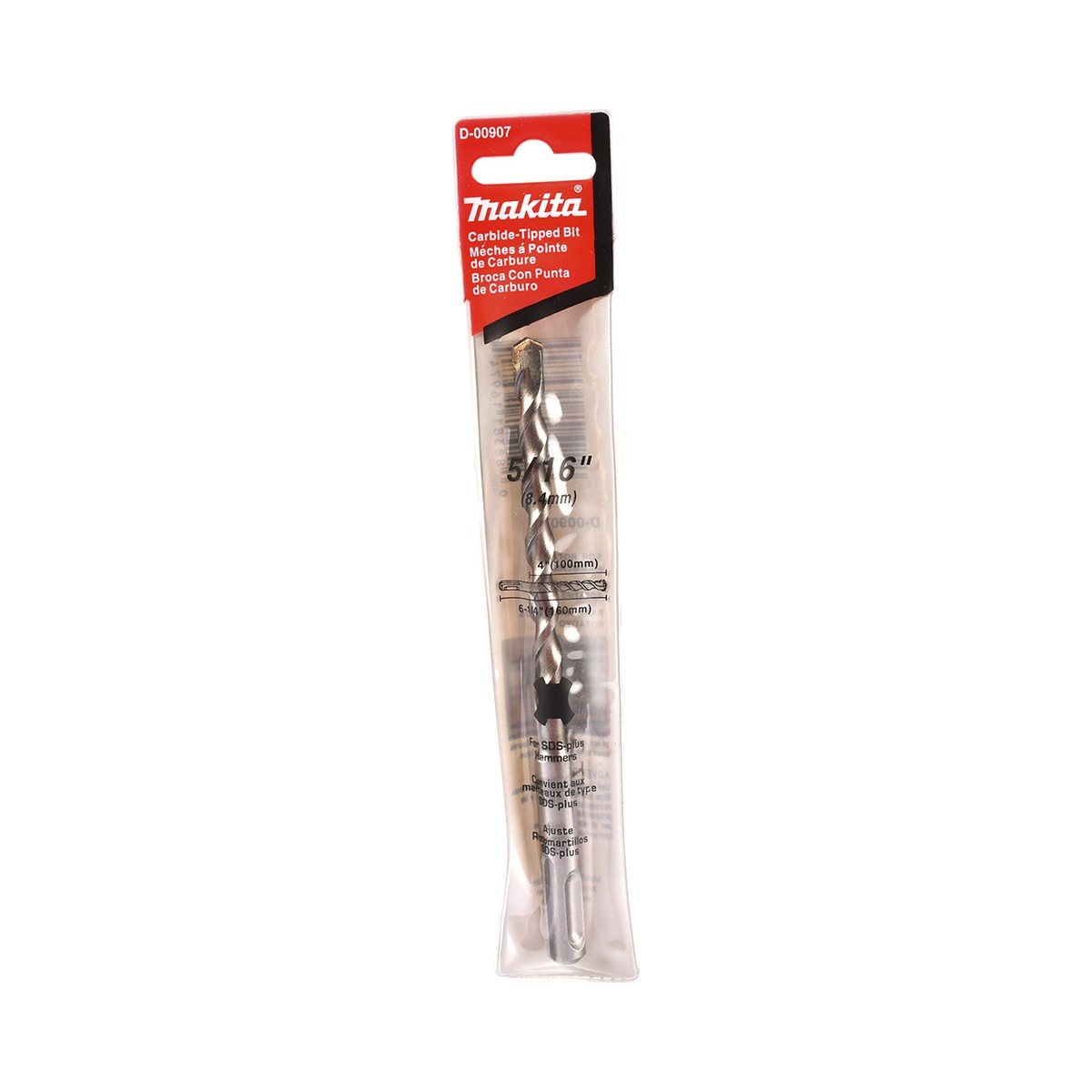 Broca para concreto sds 5/16 x6-1/4 Makita