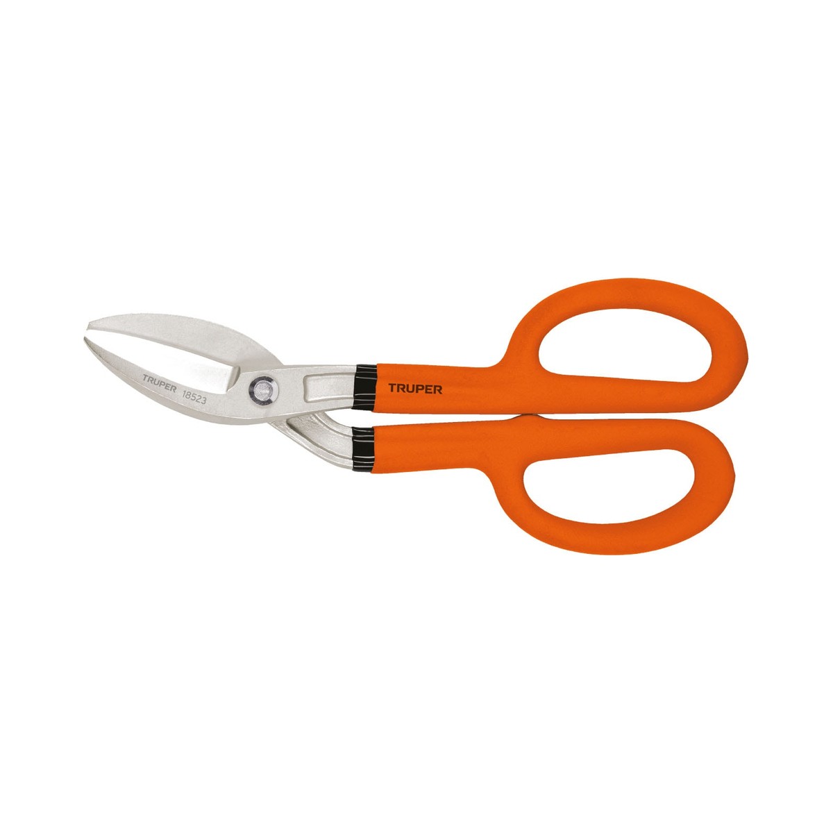 Tijera para hojalatero 10" angulada, Truper (Cód: 18523)