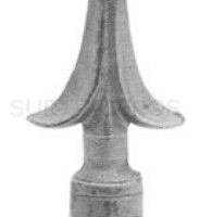Punta 9R 1/2" mexicana para redondo fierro vaciado
