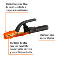 Porta electrodo 500 Amperes Truper (Cod 14233) - Imagen 2