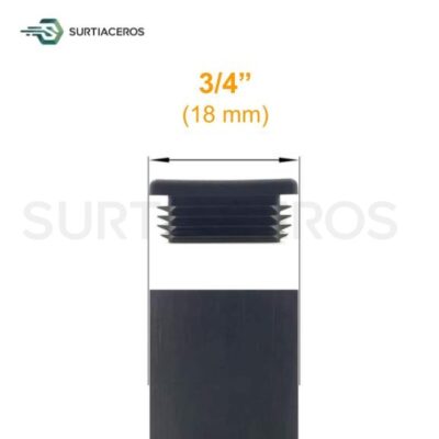 Tapón plástico tubular 3/4" - Imagen 2