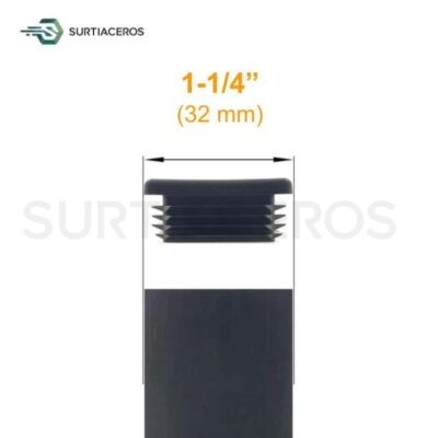 Tapón plástico tubular 1-1/4" - Imagen 2