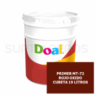 Pintura MT-72 rojo óxido cubeta 19 lts Doal