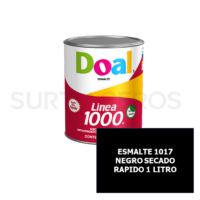 Esmalte 1017 negro secado rápido litro Doal