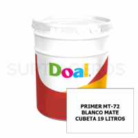 Pintura MT-72 blanco mate cubeta 19 lts Doal