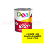 Esmalte 1006 amarillo canario secado rápido litro Doal