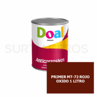 Pintura MT-72 rojo óxido 1 litro Doal