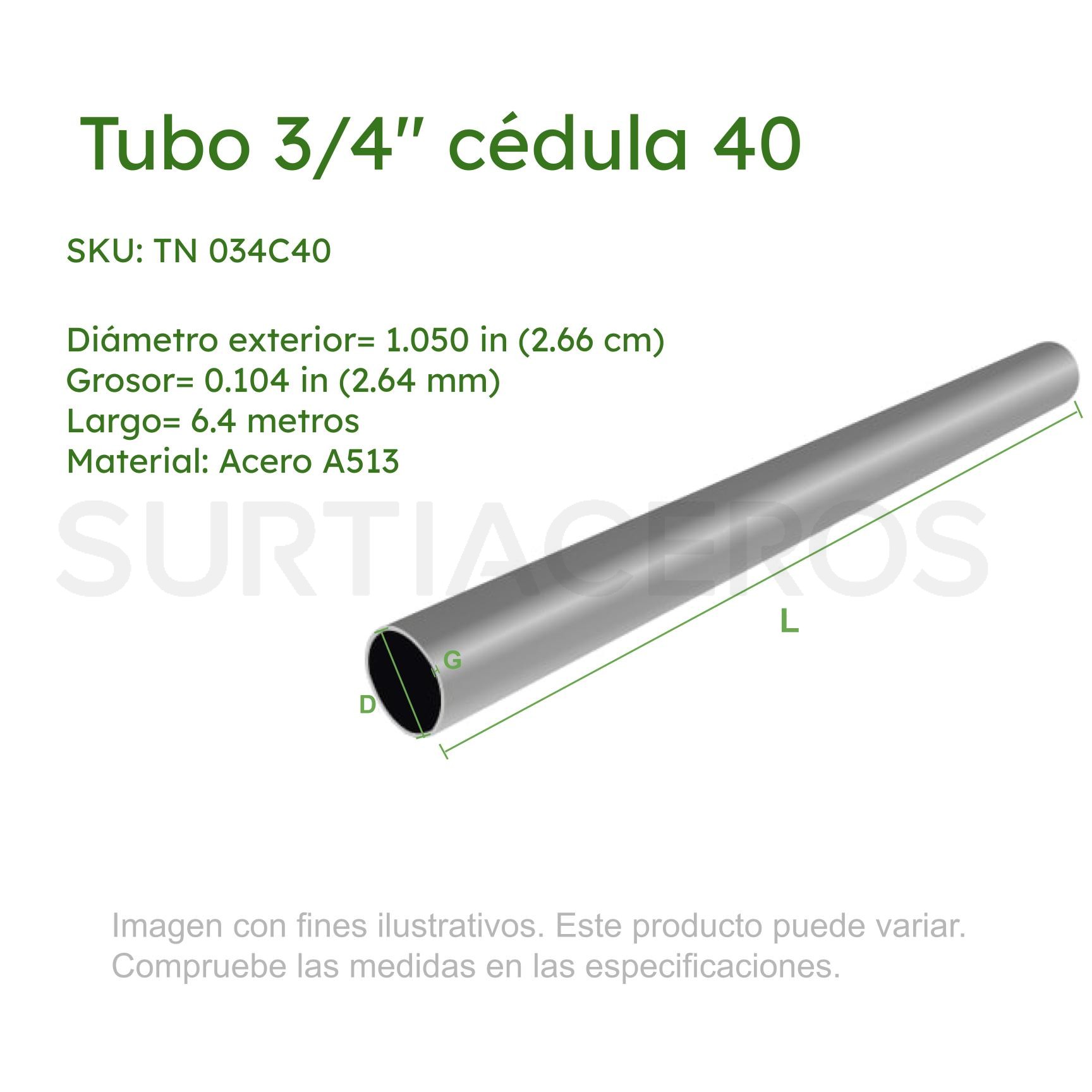 Tubo Cedula 40 Medidas | tunersread.com