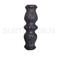 Cuello Francés de Fierro vaciado modelo 4281 (Medida: 122 x 37 x14mm) para 1/2" redondo
