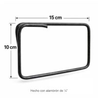 Estribo para castillo 15 x 20