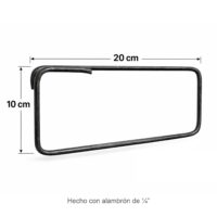 Estribo para castillo 15 x 25