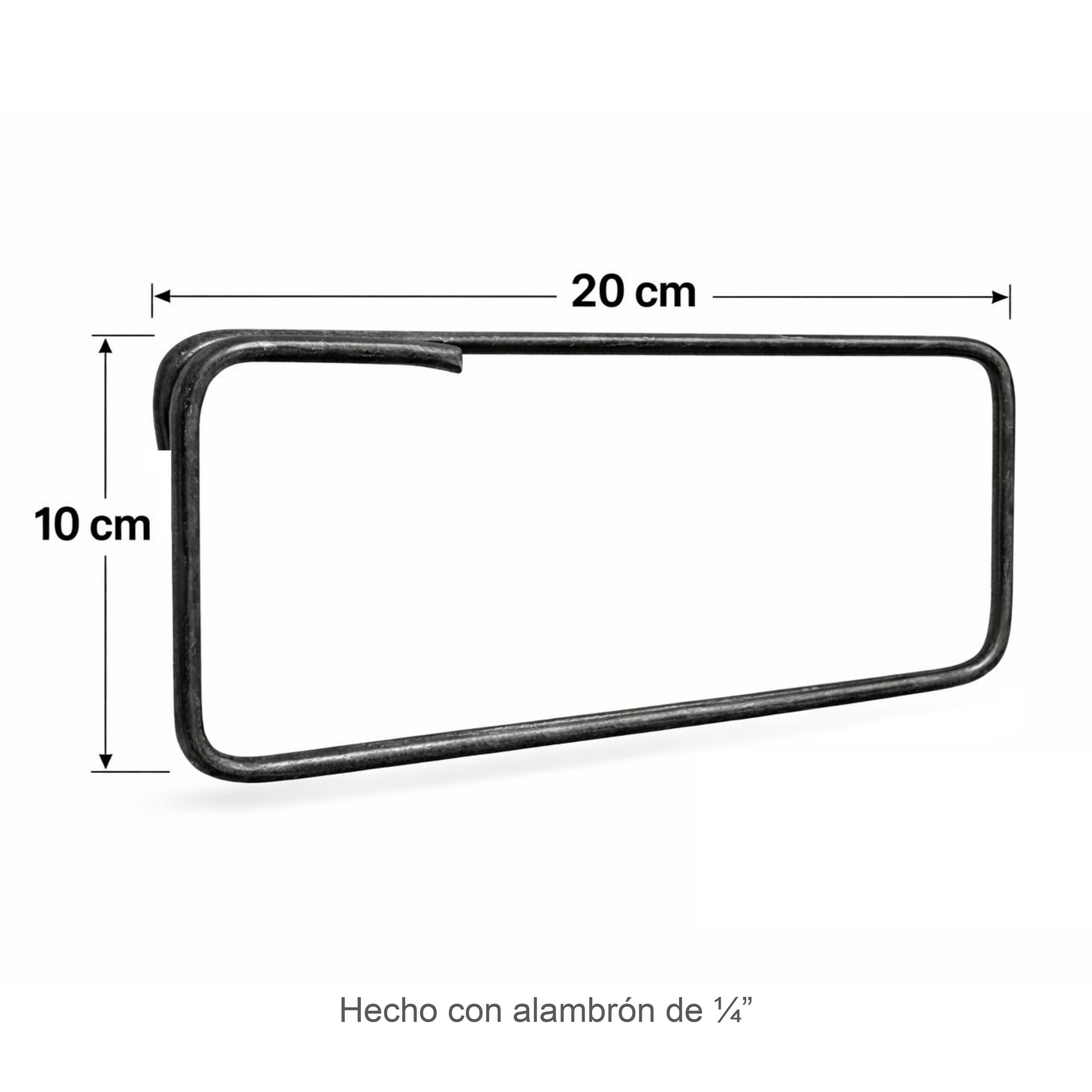 Estribo para castillo 15 x 25