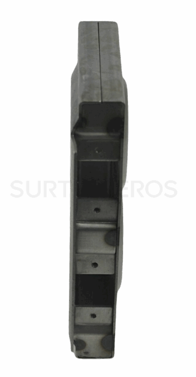 Caja de acero para chapa doble 1-1/4" - Imagen 2