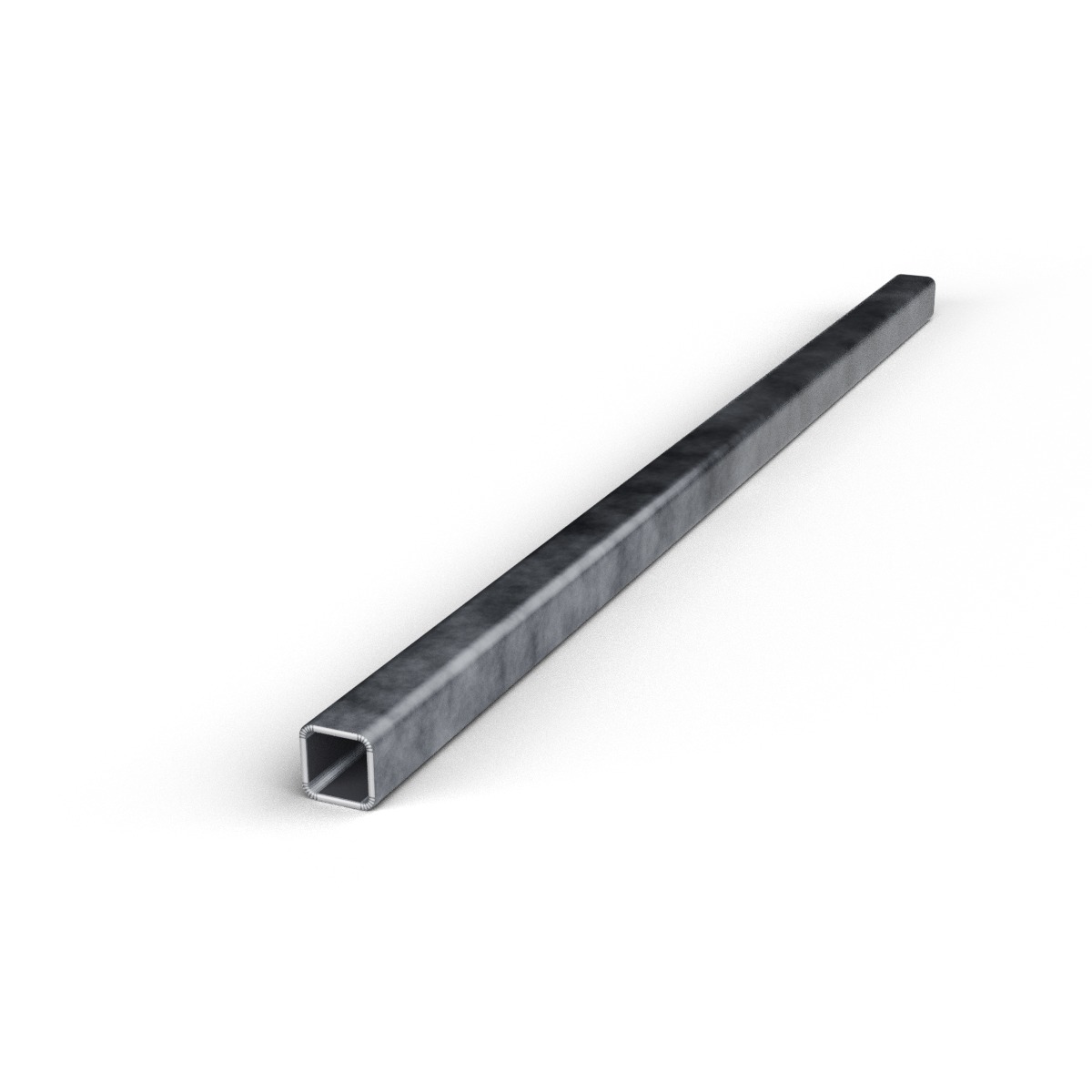 Tubular 3/4" x 3/4" C-14 x 6 m - Acero A513