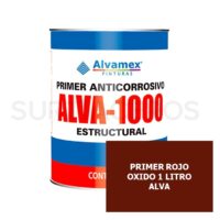 Pintura Primer Rojo Óxido Alvamex 1 litro (Primario)