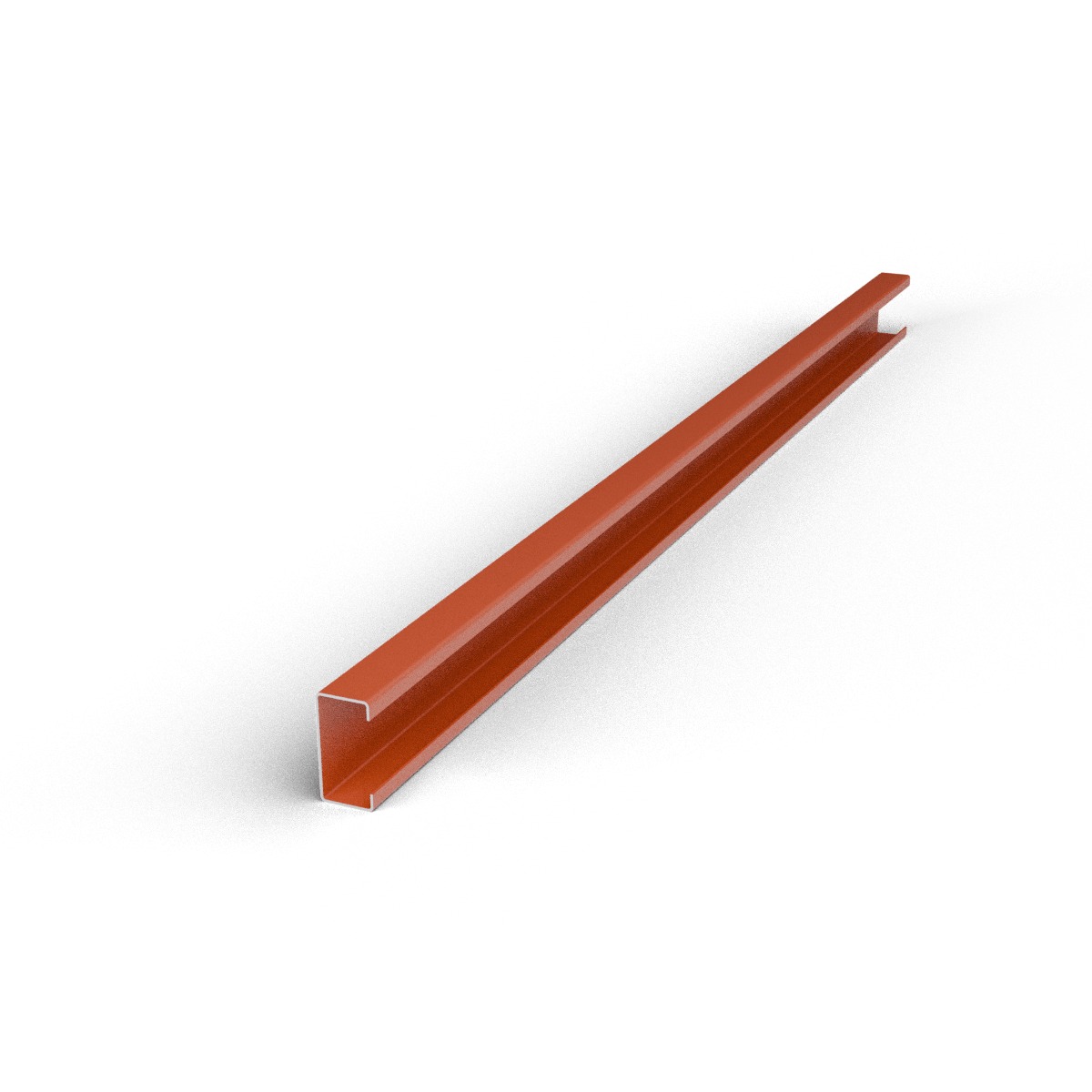 Polín montén 3" x 1-1/2" C-14 x 6 m - Acero A36
