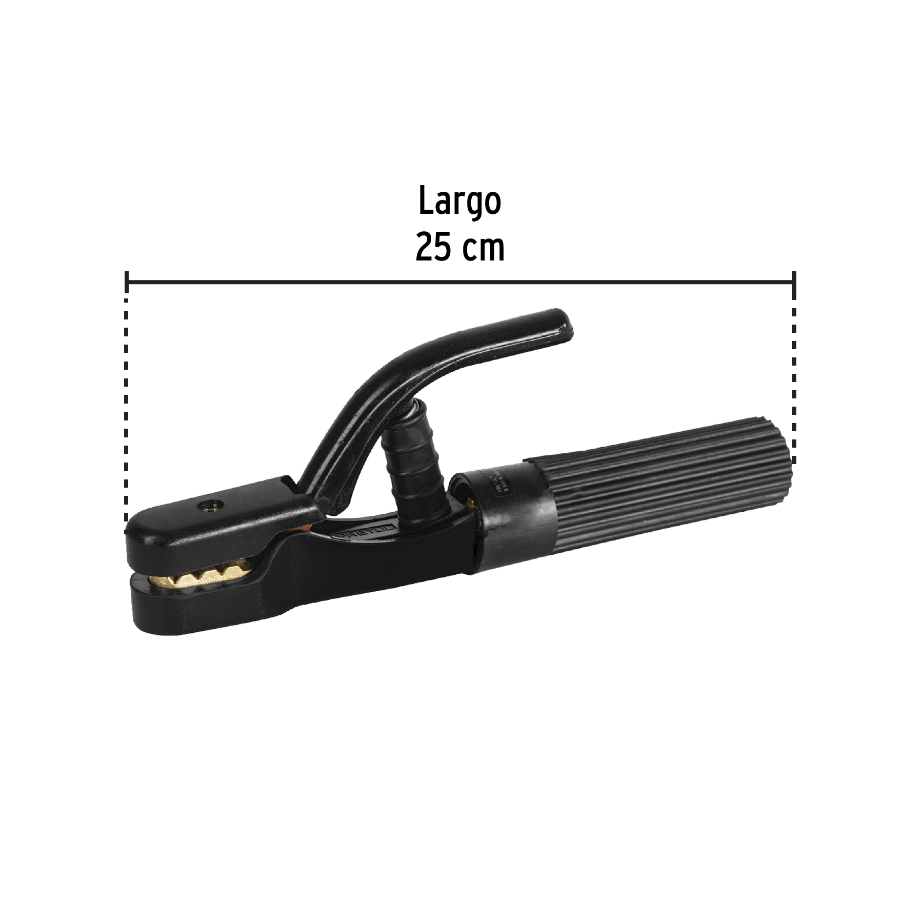 Pinza porta electrodo de 500 amps PRETUL (Cód. 24233) - Imagen 3