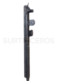 Picaporte negro reforzado 16"