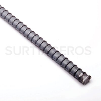 Varillín corrugado de 1/4" x 6 metros