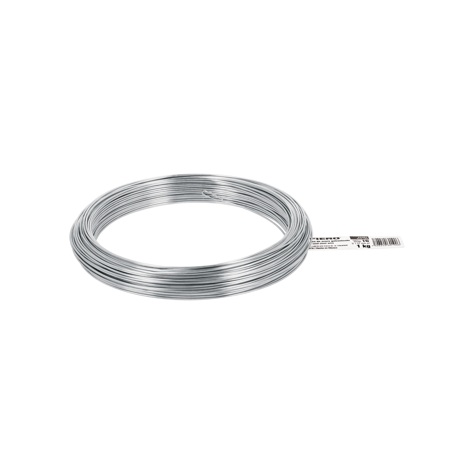 Alambre galvanizado cal 16 x kg (Cód. 44467)