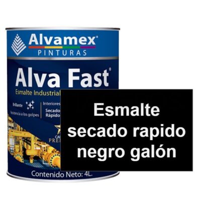 Esmalte 2701 Negro Alvamex Galón