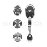 Cerradura Residencial Venecia Cromo Mate Yale 80872