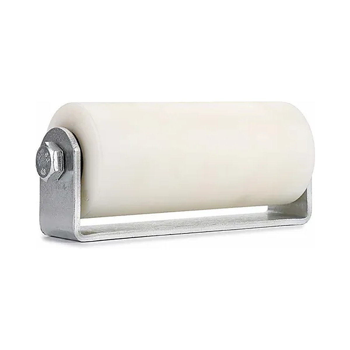 Rodillo de nailon y ABS blanco 6"