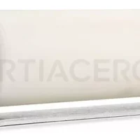 Rodillo de nailon y ABS blanco 6"
