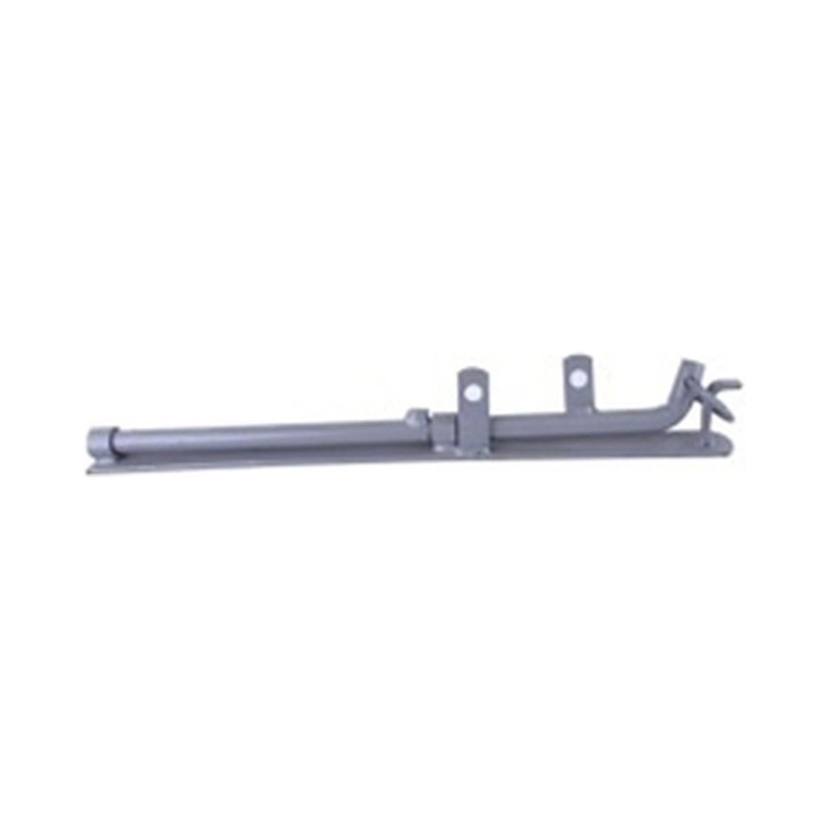 Pasador picaporte 15" negro cuadrado