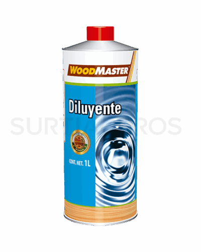 Thinner lacker adelgazador botella de 1 litro