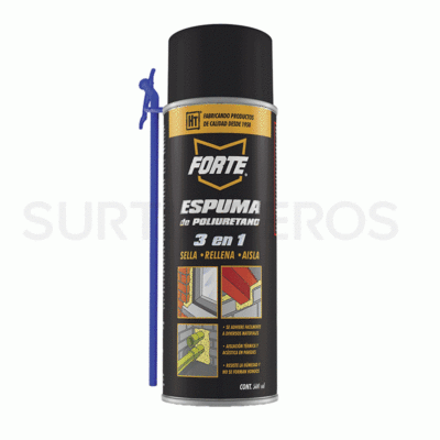 Espuma de poliuretano 500 ML Marca Forte
