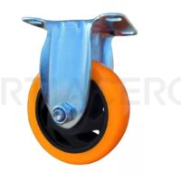 Rueda fija 2-1/2" PVC (Capacidad: 70kg)