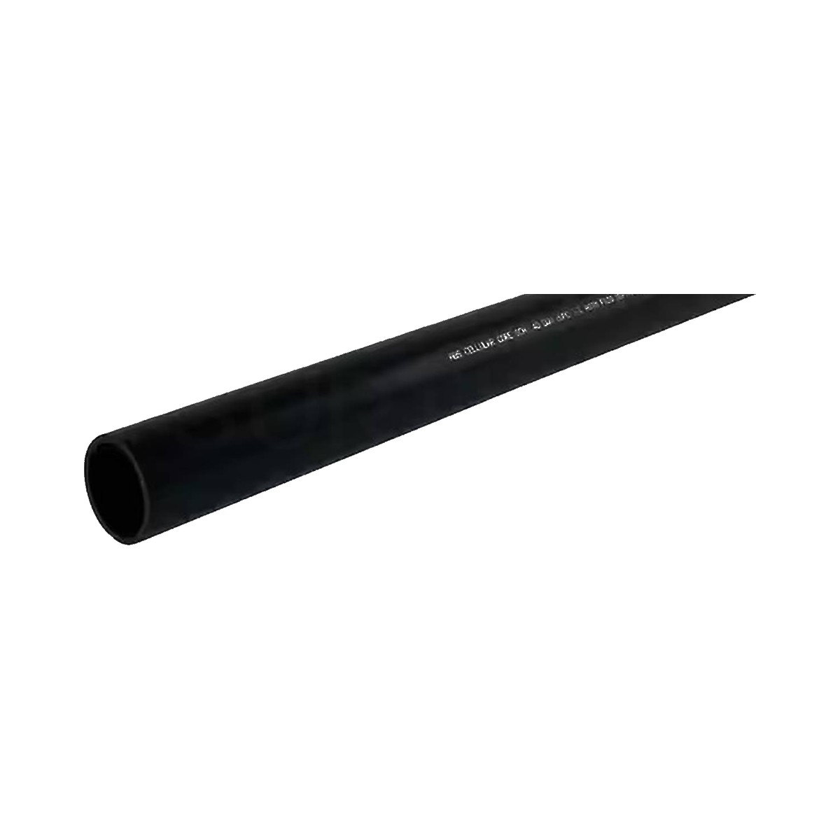 Tubo ABS Negro 1-1/2" X 20Ft Cédula 30