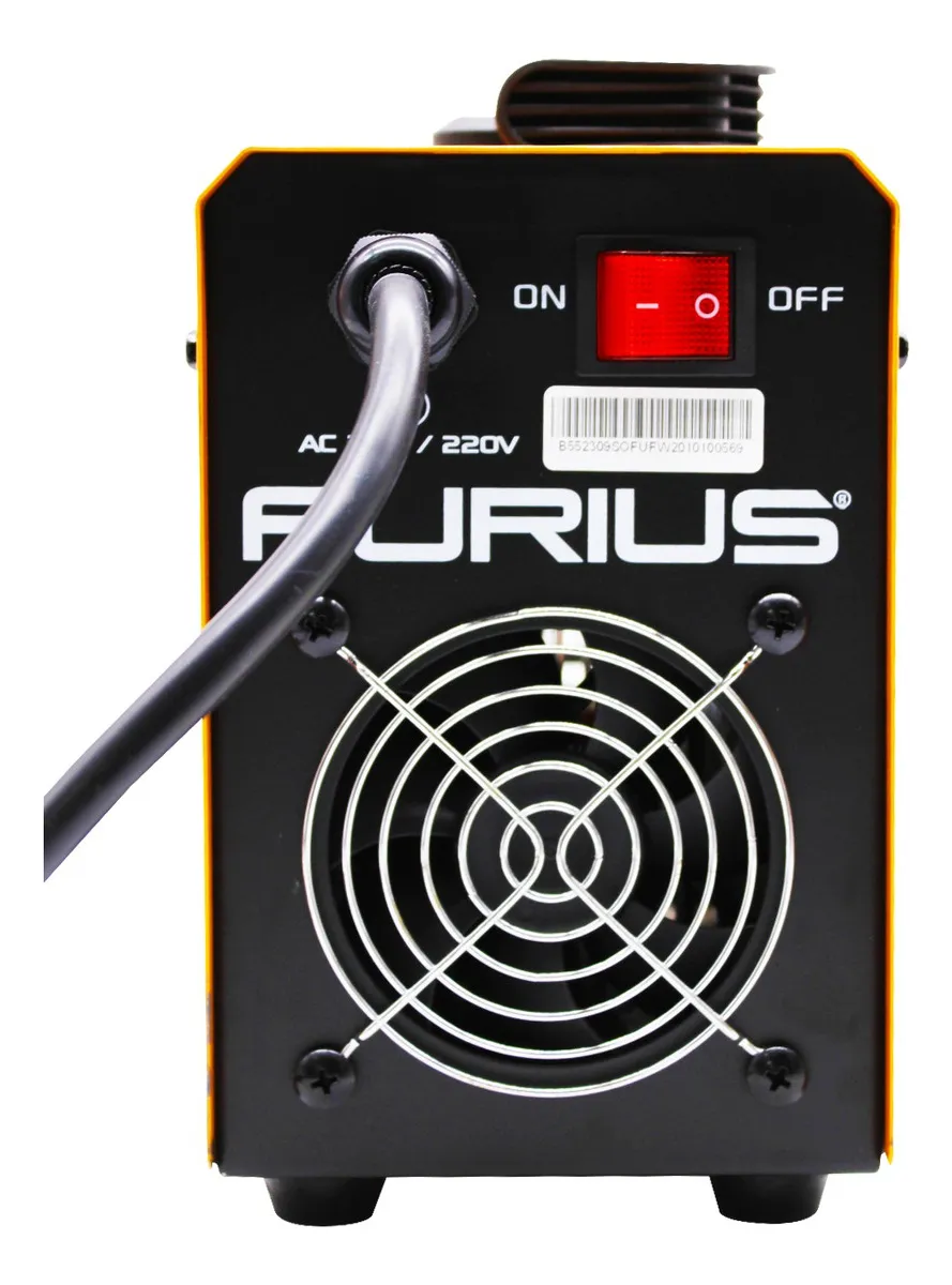 Soldadora Inversora Furius Fix 201 Bi-Voltaje 110/220V 200A - Imagen 4