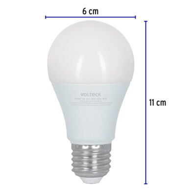 Lámpara de LED tipo bulbo con 3 niveles de iluminación (48052)