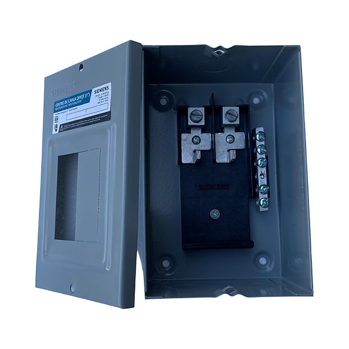 Centro de carga 2 espacios QP sobreponer SIEMENS T02ML2070S
