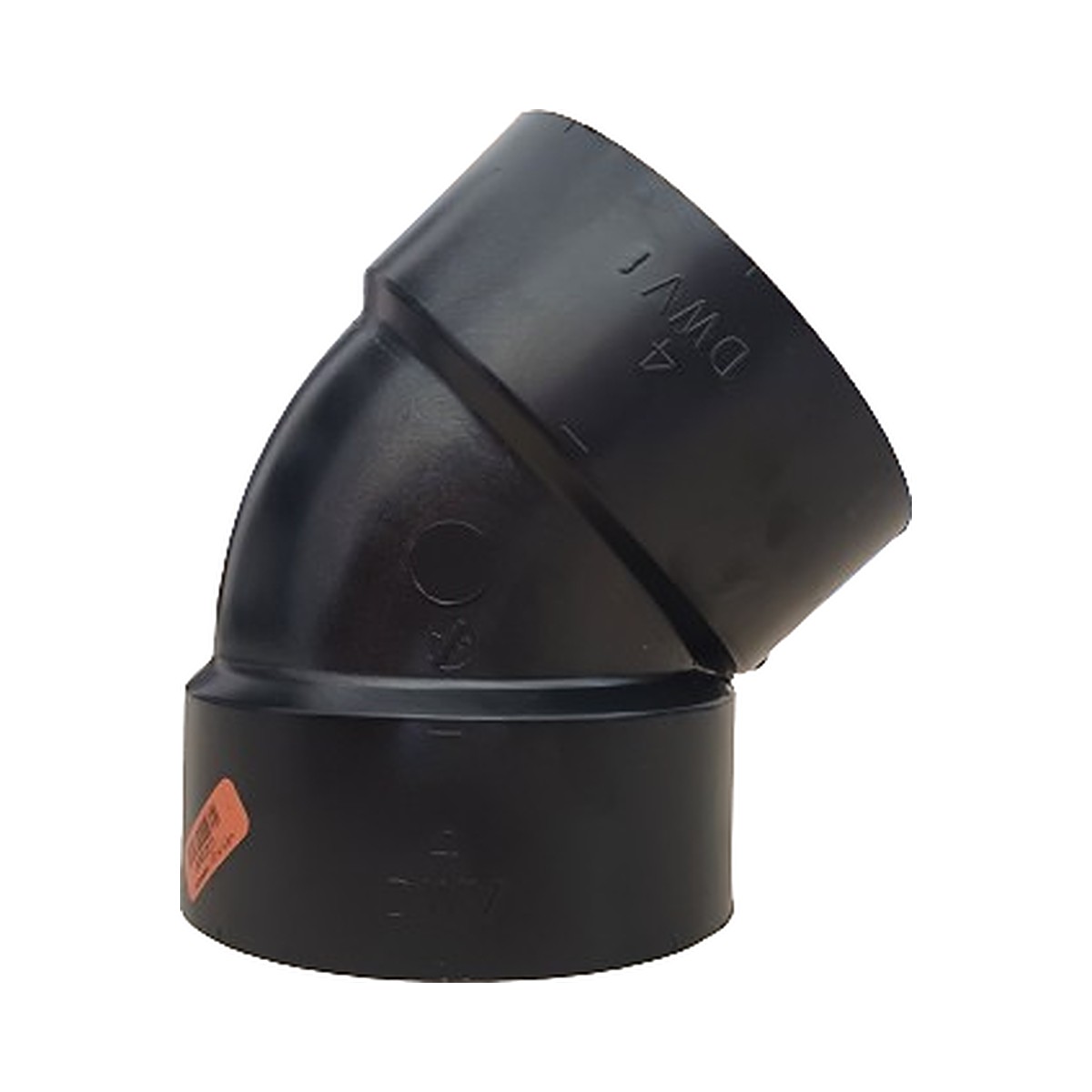 Codo ABS 4" X 45°