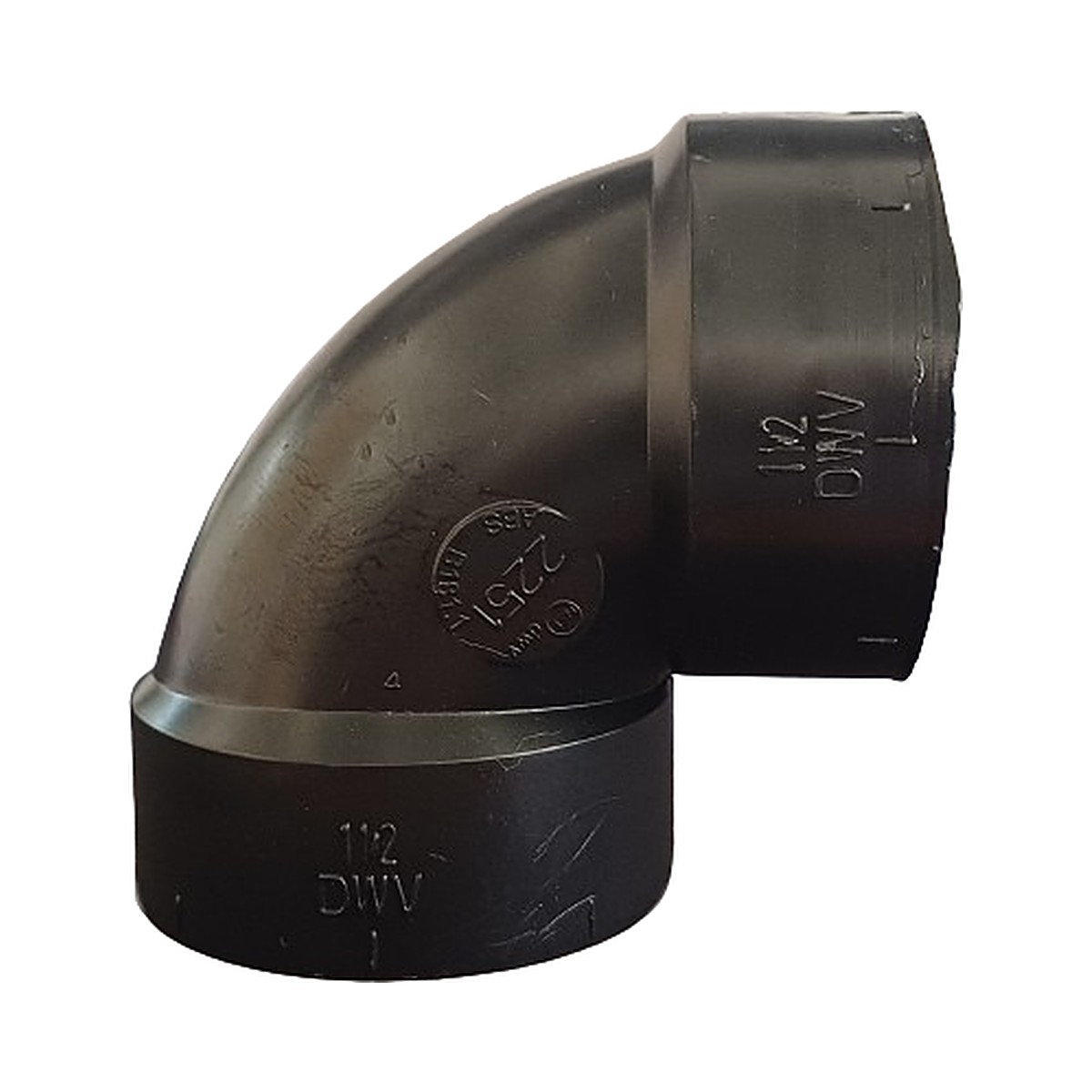 Codo ABS 1-1/2" X 90°