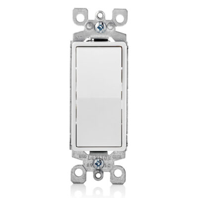 Apagador Decora 3 Vias 15A 120/277V Blanco Leviton 5603-2W