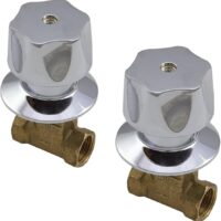 Juego de llaves de empotrar roscables 1/2" ANBEC JE001