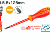 Desarmadores planos dieléctricos THTIS5125 3/16" X 5", 618910