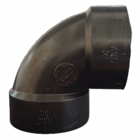 Codo ABS 1-1/2" X 90°