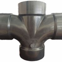 Cruz ABS Sanitaria 4"