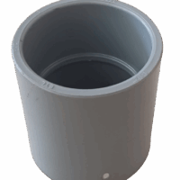 Cople PVC Gris Conduit 1-1/2"